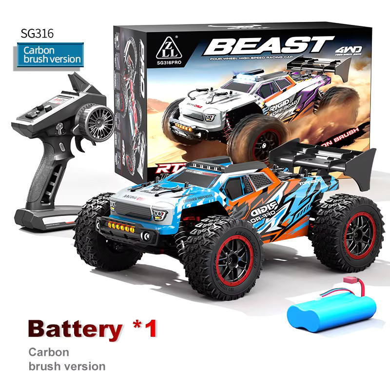 ZNLYRION SG316 RC Offroad-Auto, 1:16, mit LED-Lichtern - Bild 4