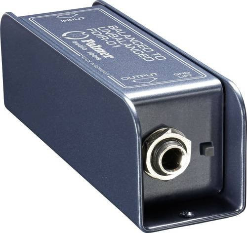 Palmer Audio DI-REVERSE Aktive DI Box in Schwarz - Bild 1