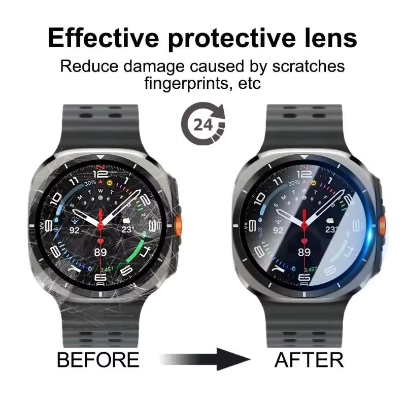 Samsung Displayschutzfolie für Galaxy Watch 7, 44 mm, 40 mm, 47 mm - Bild 3
