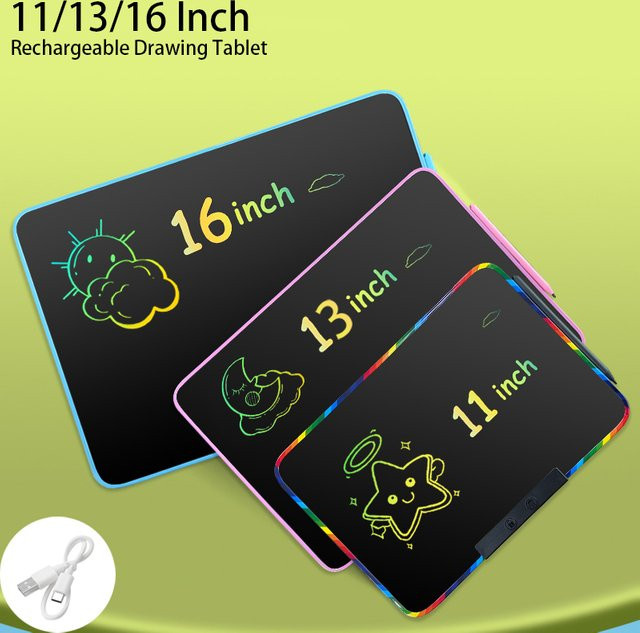LCD Zeichnung Tablet, Handschrift Schreibtafel, Lernen & Bildung - Bild 1