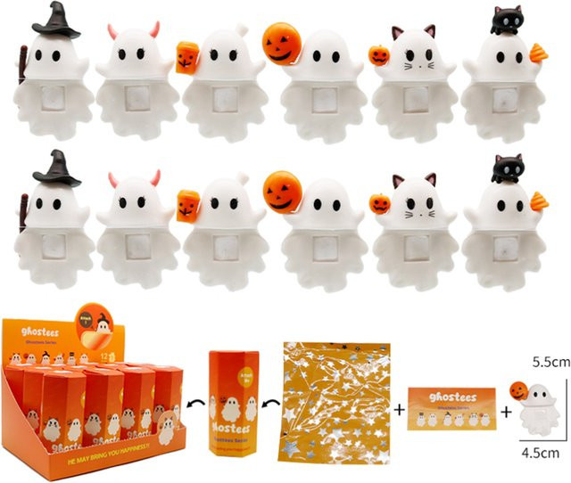 Bandai Ghostees Mystery Phone Buddy, Halloween, Actionfigur, Einzelfigur - Bild 1