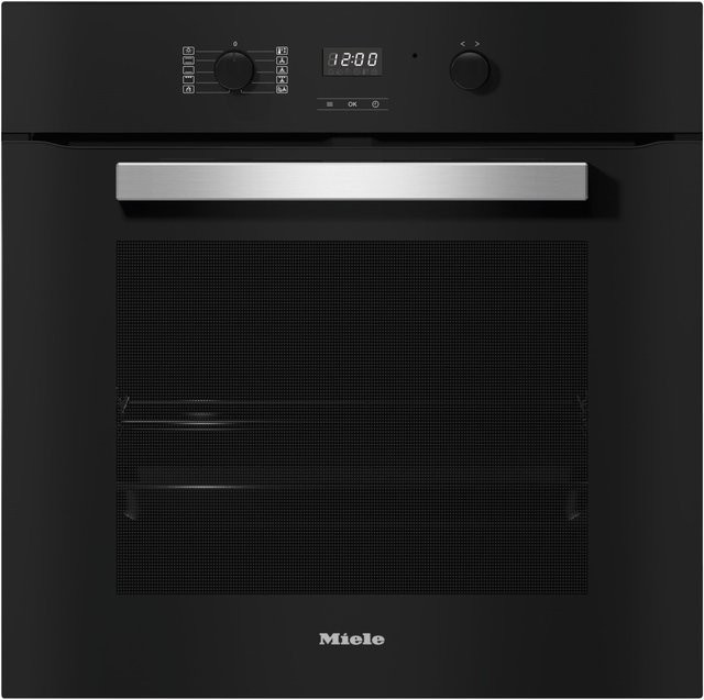 Miele Einbaubackofen H 2455 BP Active in Obsidianschwarz mit 76 l Volumen, pyrolytischer Selbstreinigung und schnellem Vorheizen, Breite: 59,5 cm - Bild 1