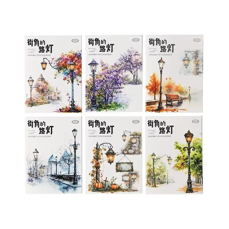 CBTstationery 15er Set Lampenform Aufkleber aus PET in Mehrfarben für Sammelalben, B/H: 149 x 90 mm - Bild 1