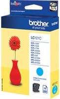 Brother Tintenpatrone LC-121C Cyan für Inkjet-Drucker - Bild 1