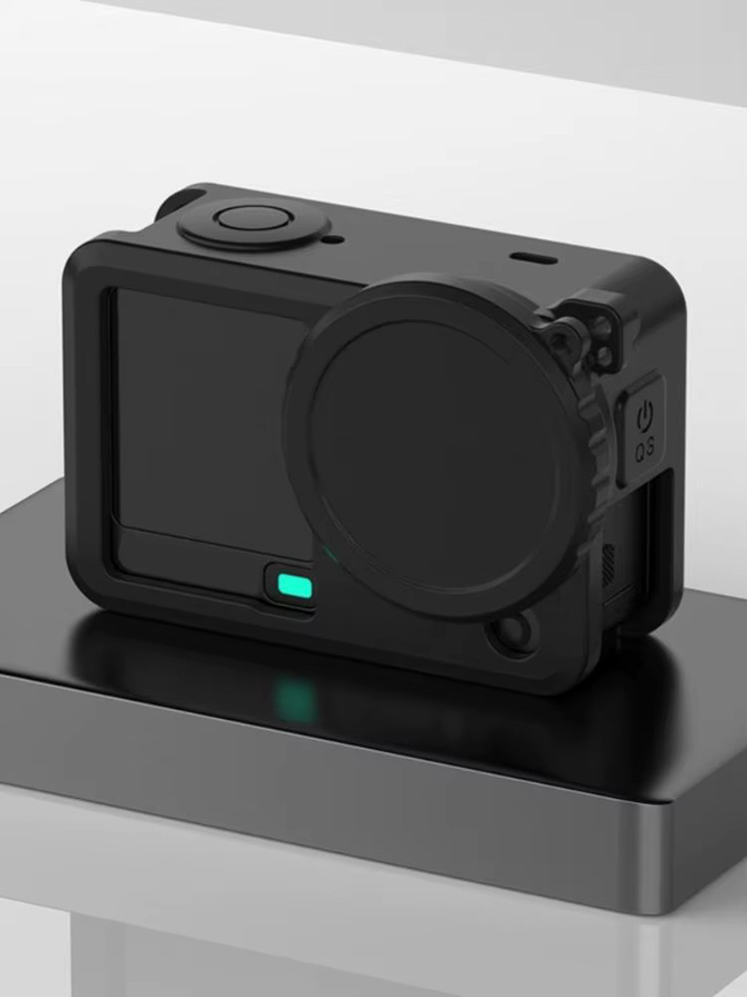 DJI Action 6 Silikon-Schutzhülle mit Anti-Verlust-Lanyard und Objektivdeckel in Multicolor - Bild 5