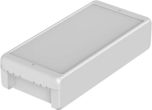 Bopla Bocube Industrie-Gehäuse aus ABS in Lichtgrau RAL 7035, B/T/H: 27,1 x 12,5 x 6,0 cm - Bild 1