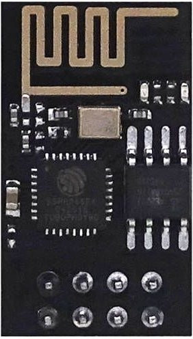 EYEWINK ESP-01 ESP-01S 8266 Seriell zu WIFI-Modul Transceiver Empfänger in Schwarz - Bild 1