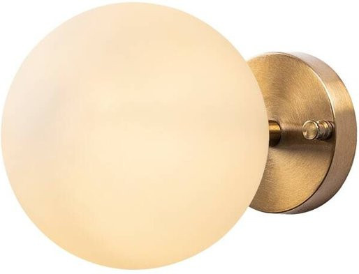 Opviq Wandleuchte Atmaca in Bronze aus Glas und Metall mit E14 Fassung, B/H/T: 15 x 24 x 15 cm - Bild 1