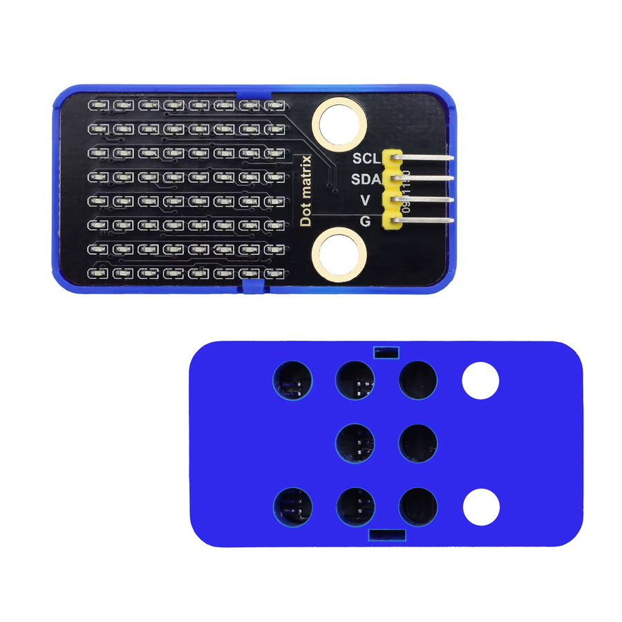 Keyestudio HT16K33_8X8 Dot Matrix Modul DIY elektronischer Baustein für Arduino IDE-Programmierung kompatibel mit Lego-Blöcken - Bild 3