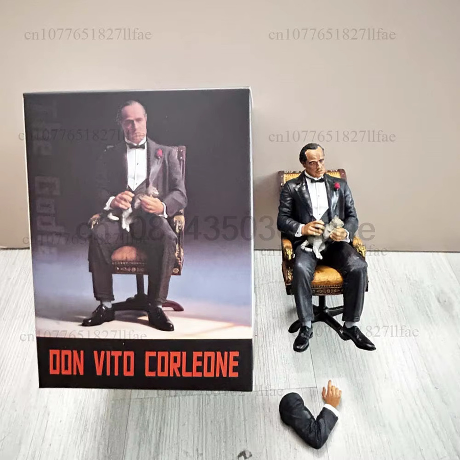Bandai Actionfigur Der Pate Vito Corleone Gentleman als bewegliche Sammelfigur und Deko-Ornament - Bild 4