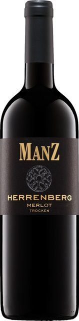 Manz Merlot Rotwein, Rheinhessen, 2019, trocken, 0,75 l - Bild 1