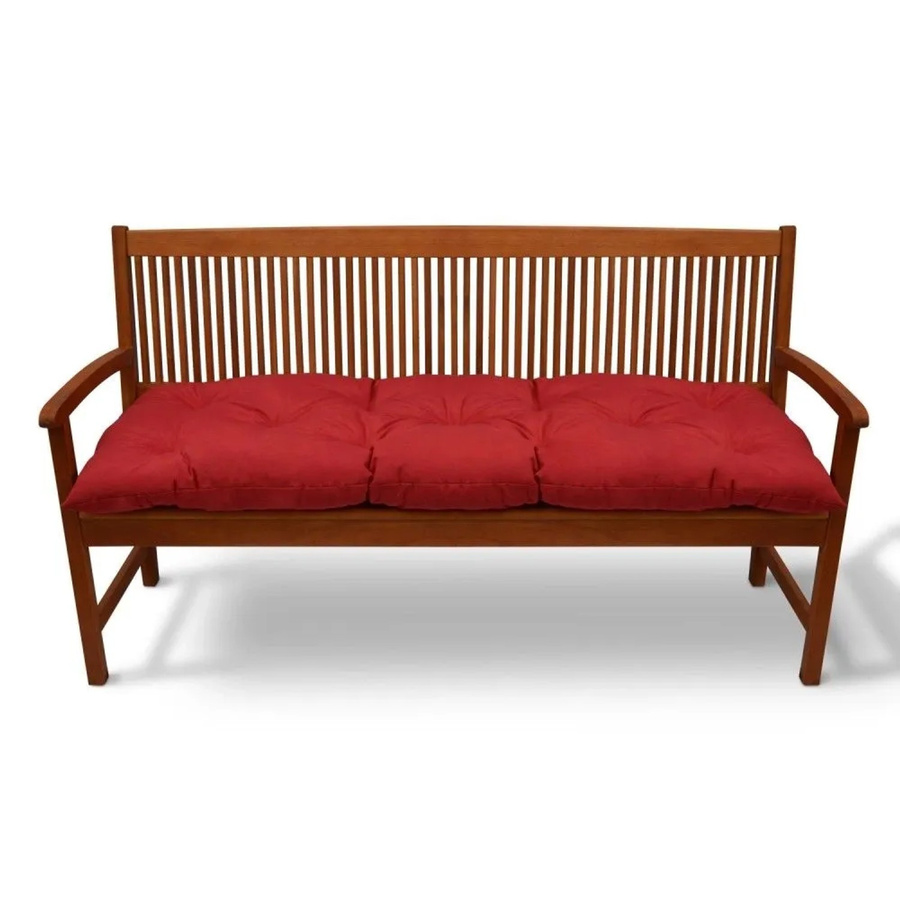Beautissu Flair BK Bankpolster in Rot mit Polyurethan-Schaum, B/T/H: 100 x 50 x 8 cm - Bild 2