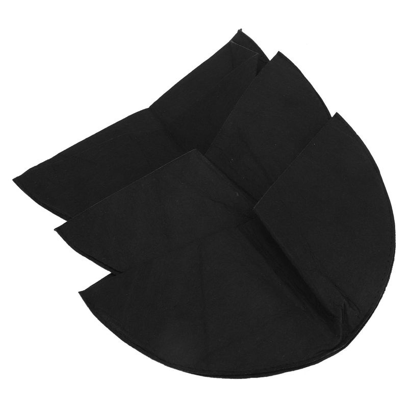3er Set Igeteck Halbrunde Pflanzgefäßauskleidungen aus Filz für Hänge-Blumentöpfe, Weiß, Durchmesser: 30,48 cm - Bild 5