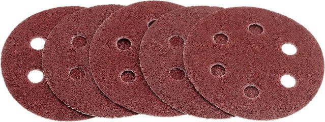 LUX-TOOLS Schleifauflagen für Exzenterschleifer mit 81 mm Durchmesser und Körnung 40 für Holz und Metall - Bild 1
