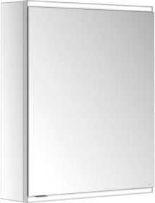 Keuco Spiegelschrank Royal Modular 2.0, 1-türig, weiß, mit LED-Beleuchtung und Sensor, B/H/T: 60 x 70 x 16 cm - Bild 1