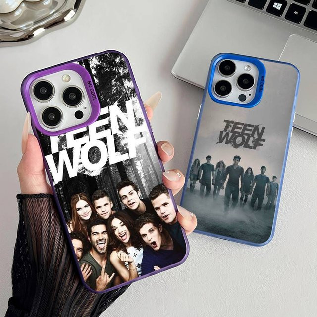 Teen Wolf Handyhülle mit Schutzbeschichtung für iPhone 11 bis 16 Pro Max Plus, Multicolor - Bild 1