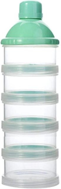 Tragbarer Milchpulver-Formelspender von Market-4 mit 4 oder 5 Fächern, BPA-frei, transparent - Bild 1