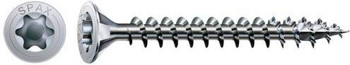 Spax Holzschraube mit T-STAR Plus Antrieb aus Stahl, Farbe: Silber, Durchmesser: 5 mm, Länge: 25 mm, 1000 Stück - Bild 1