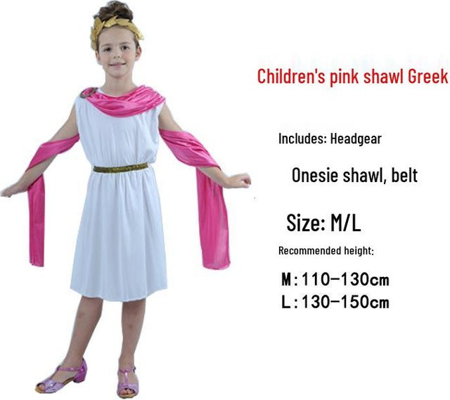 TrendVibeCN Ägyptisches & Griechisches Kriegerkostüm, Prinzessin, Large - Bild 1