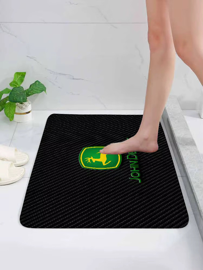 Kayoom Anti-Rutsch Fußmatte mit J-John-Logo Design in Schwarz, B: 60 cm, T: 40 cm - Bild 6
