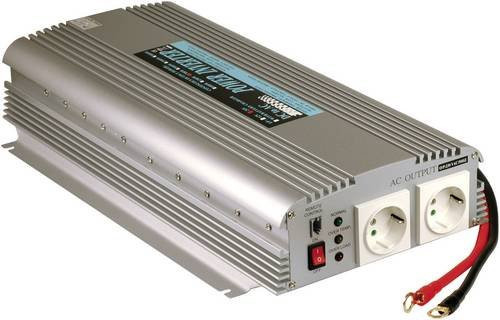 Mean Well Wechselrichter A301-1K7-F3 in Silber, 1500W, 12 V/DC - 230V - Bild 1