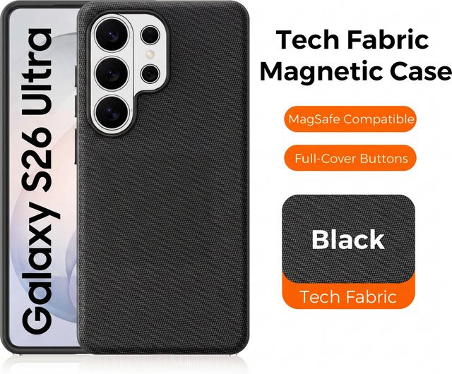 TechWoven MagSafe Magnetische Handyhülle für Samsung Galaxy S24 Ultra, S25 Ultra und S26 Ultra in Grün - Bild 1