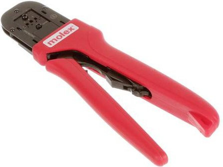 Molex 2002182200 Crimpzange in Rot - Bild 1