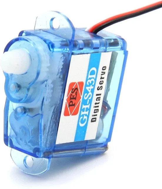 HawkSpeed Digitales Micro Mini Servo, 4,3 g, 90 Grad, 3,6–4,8 V - Bild 1