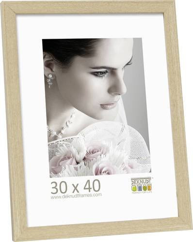 Deknudt S44CH1 Bilderwechselrahmen aus Holz in Eiche mit Glas, B/H: 30 x 40 cm - Bild 1