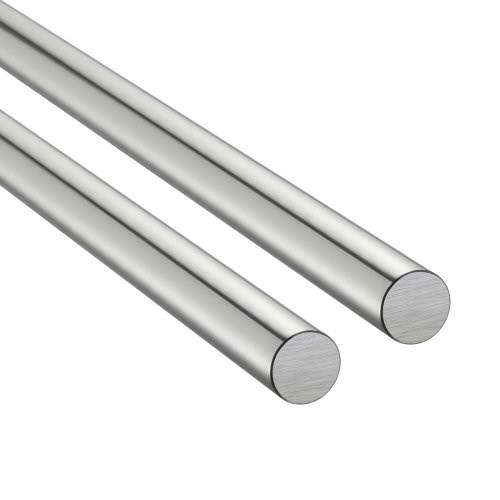 VEVOR 2er-Pack Linearwellen aus SFC25-Kohlenstoffstahl, Silber, Durchmesser: 25 mm, Länge: 1000 mm - Bild 1