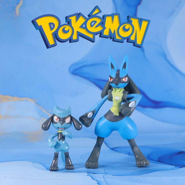 WCT Pokémon Riolu Lucario Figur, Spielzeug - Bild 1
