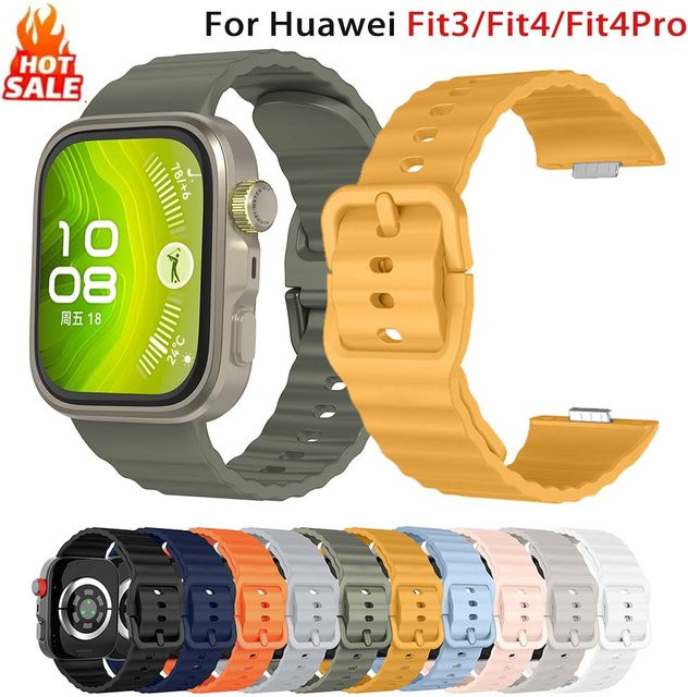 FancyWrist Uhrenarmband Silikon, Huawei Watch Fit 3, Unisex - Bild 1