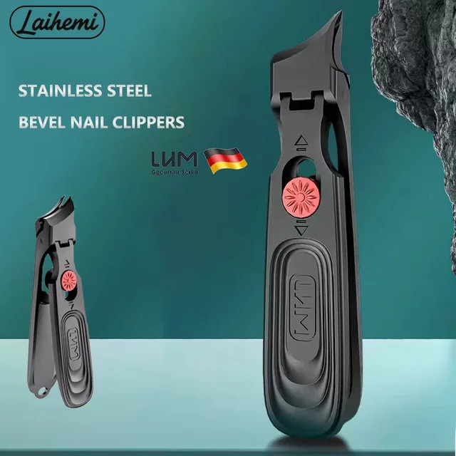 Laihemi Nagelknipser, Schwarz, Matt, Unisex - Bild 1