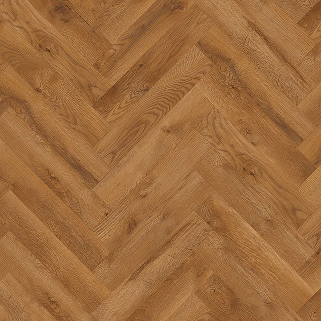 Classen Ville Laminat Benicarlo Oak in Holzoptik Braun 8 mm Fischgrät-Design - Bild 1