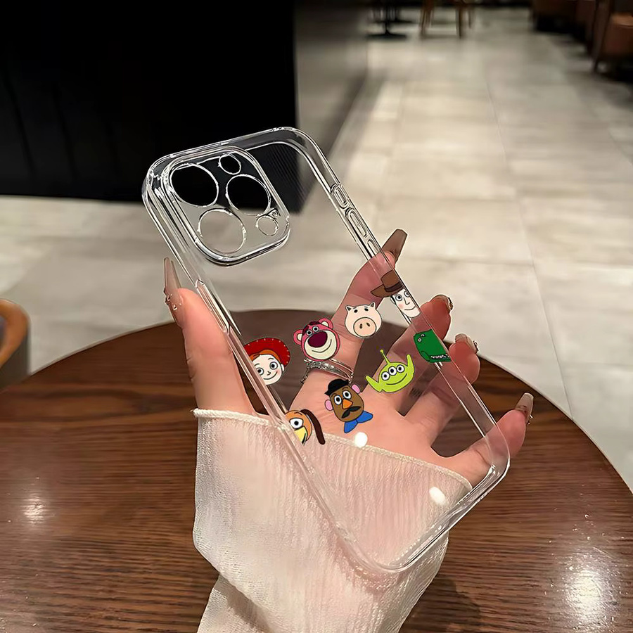 Transparente Toy Story Handyhülle für Apple iPhone 11 bis 17 Pro Max und weitere Modelle - Bild 3