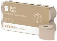WEPA Satino PureSoft Toilettenpapier beige mit Blauer Engel und FSC Zertifizierung - Bild 1