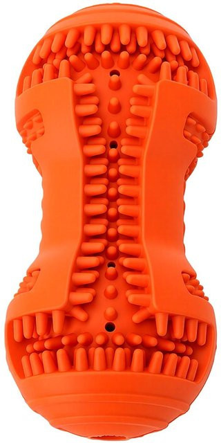 Toys Arts Hundespielzeug zum Kauen, interaktives Gummi, orange - Bild 1