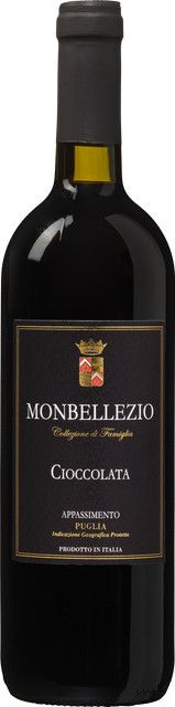 Monbellezio Cioccolata Appassimento Rotwein, Apulien, Merlot/Negroamaro/Nero di Troia/Primitivo, 14,5 % vol, 0,75 l - Bild 1