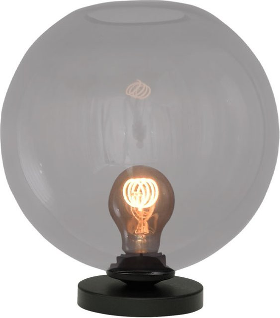 Masterlight Bella 2 Tischleuchte aus Glas in Rauchgrau mit E27 Fassung - Bild 1