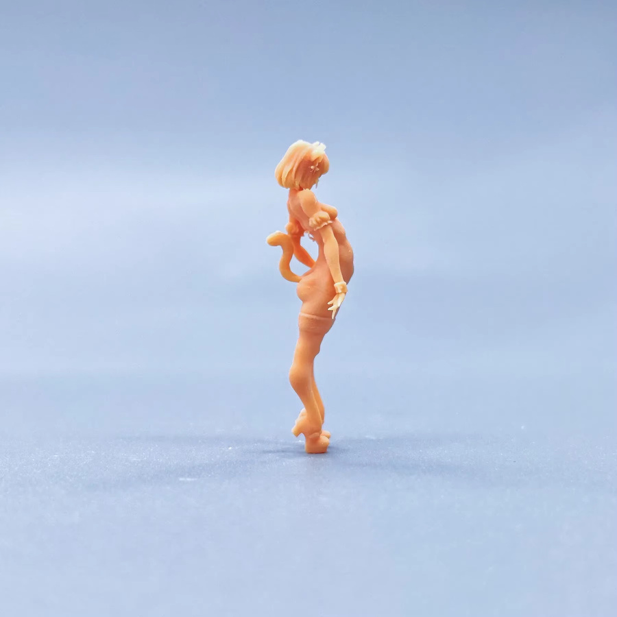 EHCMODEL Katze Anime Miniaturen, Harz, Bunt / Mehrfarbig - Bild 1