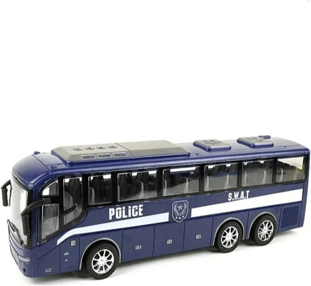 Binchi Outdoor Product Schulbus Modellauto, 1:16 Maßstab, blau, ab 3 Jahre - Bild 1