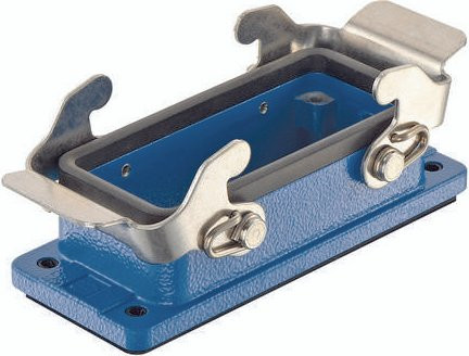 HARTING Anbaugehäuse 09 36 016 1301 in Blau aus Kunststoff - Bild 1