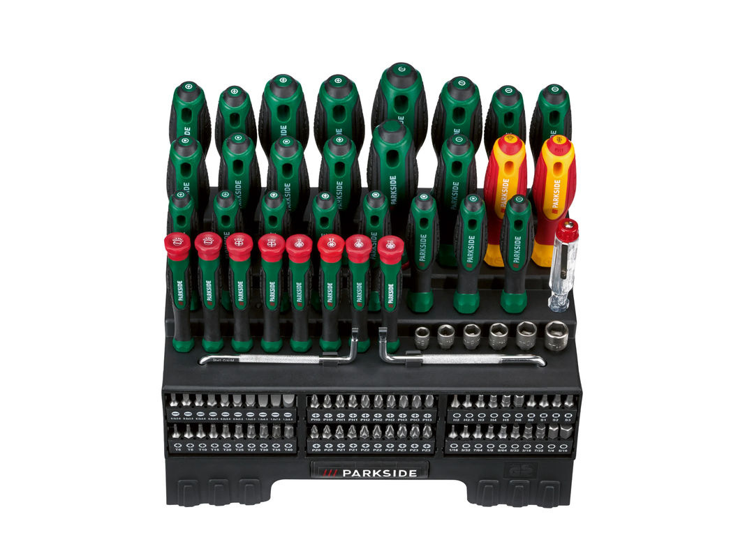 Parkside Schraubendreher- und Bit-Set, 101-teilig, Multicolor - Bild 4