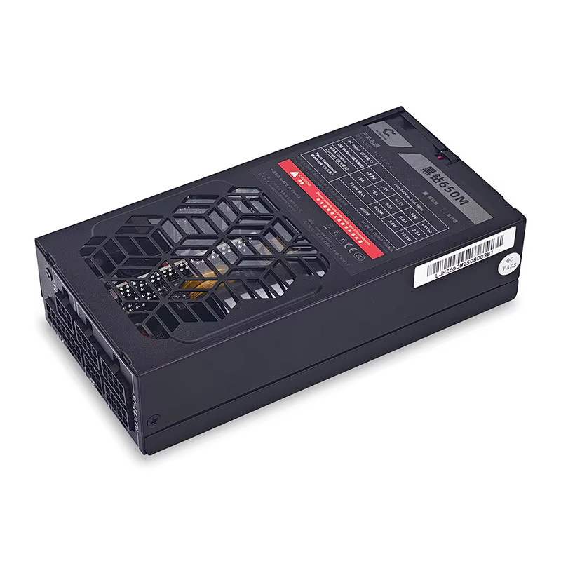 METALFISH Flex 600 W Modulares Flex-ATX Netzteil für ITX Compact Mini PC und NAS in Schwarz - Bild 2