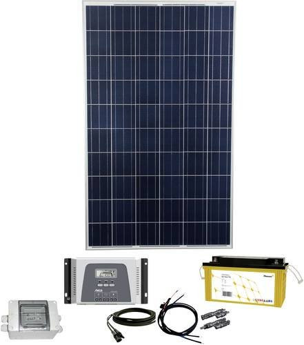 Phaesun Rise 600398 Solar-Set 1200 Wp mit Laderegler in Blau - Bild 1