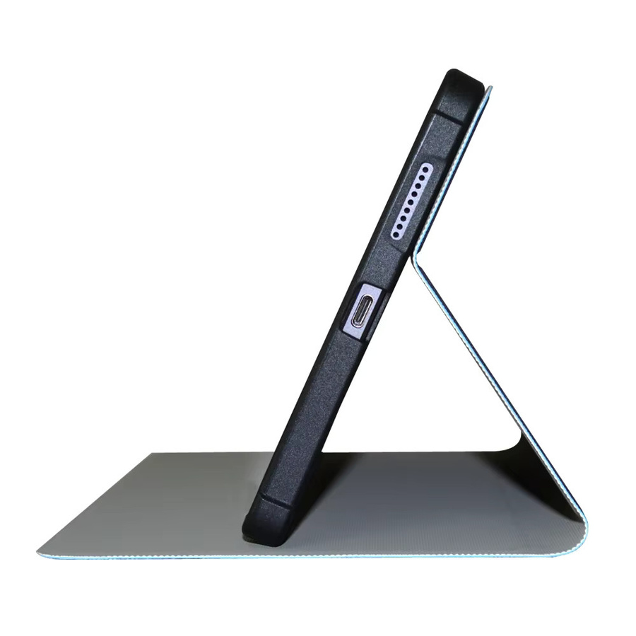 Schlanke Klappbare Schutzhülle für Alldocube iPlay 70 Mini Pro 8.4 Zoll und 70 Mini Ultra 8.8 Zoll aus Premium PU und TPU in Blau - Bild 2