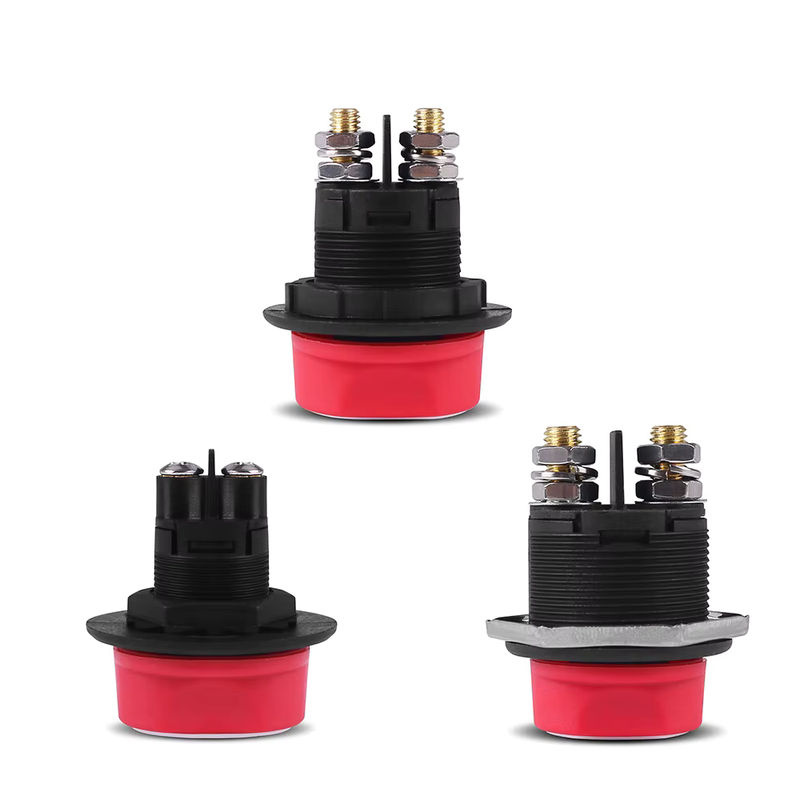 Dynoracing Batterie-Trennschalter Kit für Auto, Lkw und Boot, 12V DC, Farbe: Rot - Bild 4