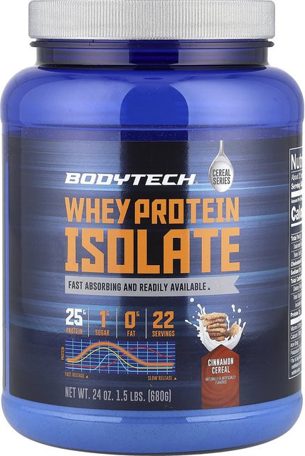 BodyTech Molkenprotein-Isolat Zimt-Müsli 680 g - Bild 1