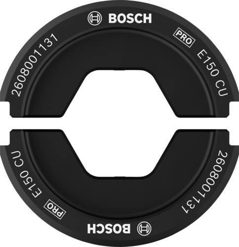 Bosch Presseinsatz E150 CU für Rohrkabelschuhe und Rohrverbinder 150 mm² in Schwarz und Stahl - Bild 1