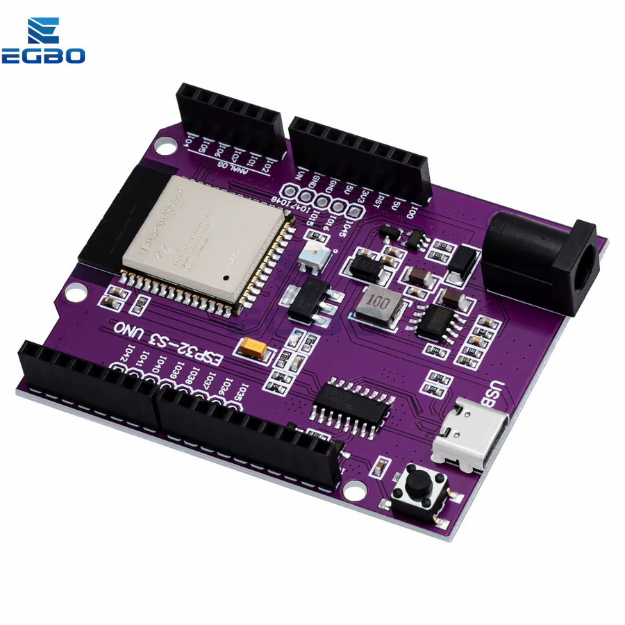 EGBO U-N-O Entwicklungsboard Modul in Purple kompatibel mit WR-1-N8R2, N16R8 und ESP32-S3 - Bild 4